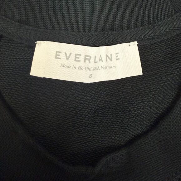 EVERLANE 100% Human Crewneck Sweatshirt S Black Graphic Equality Pride NEW B30 - Picture 7 of 7
